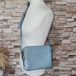 Lily & Ivy Elegant Blue Crossbody Bag